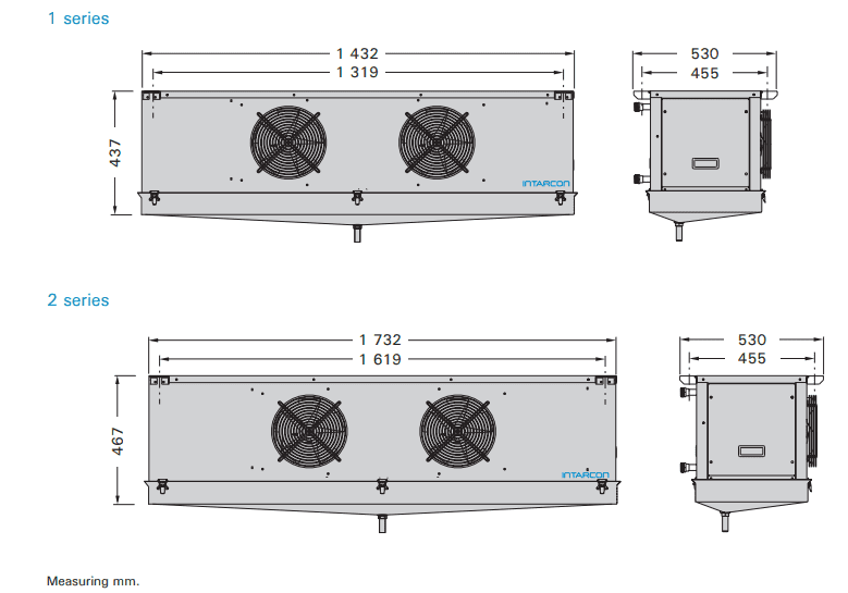 dimensiones evaporador waterloop EN